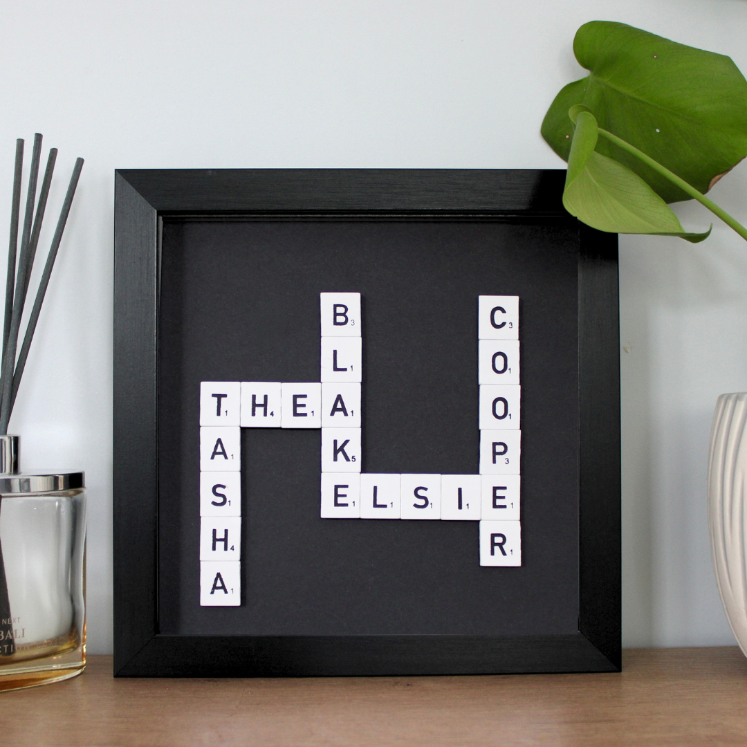 Create Your Own Magnetic Name Frame