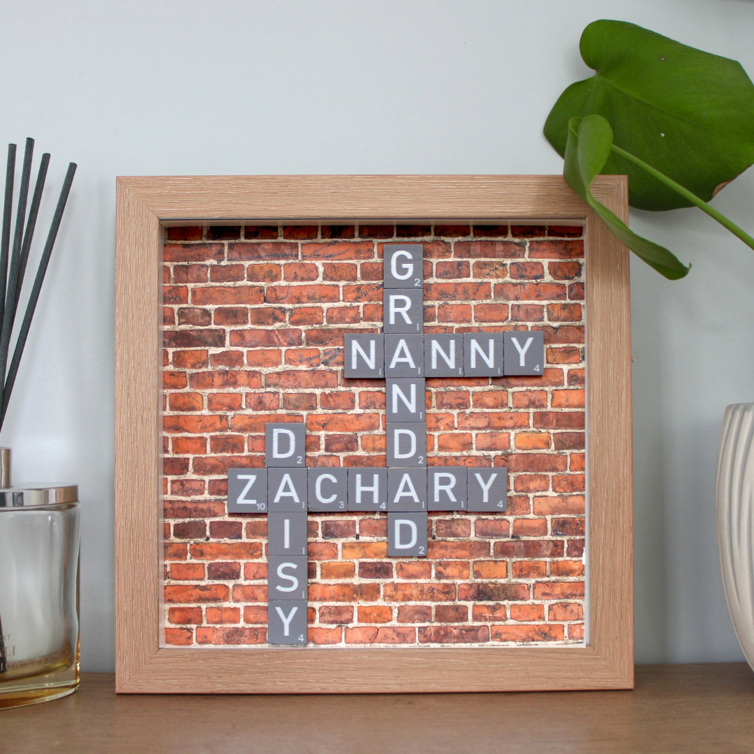 Create Your Own Magnetic Name Frame