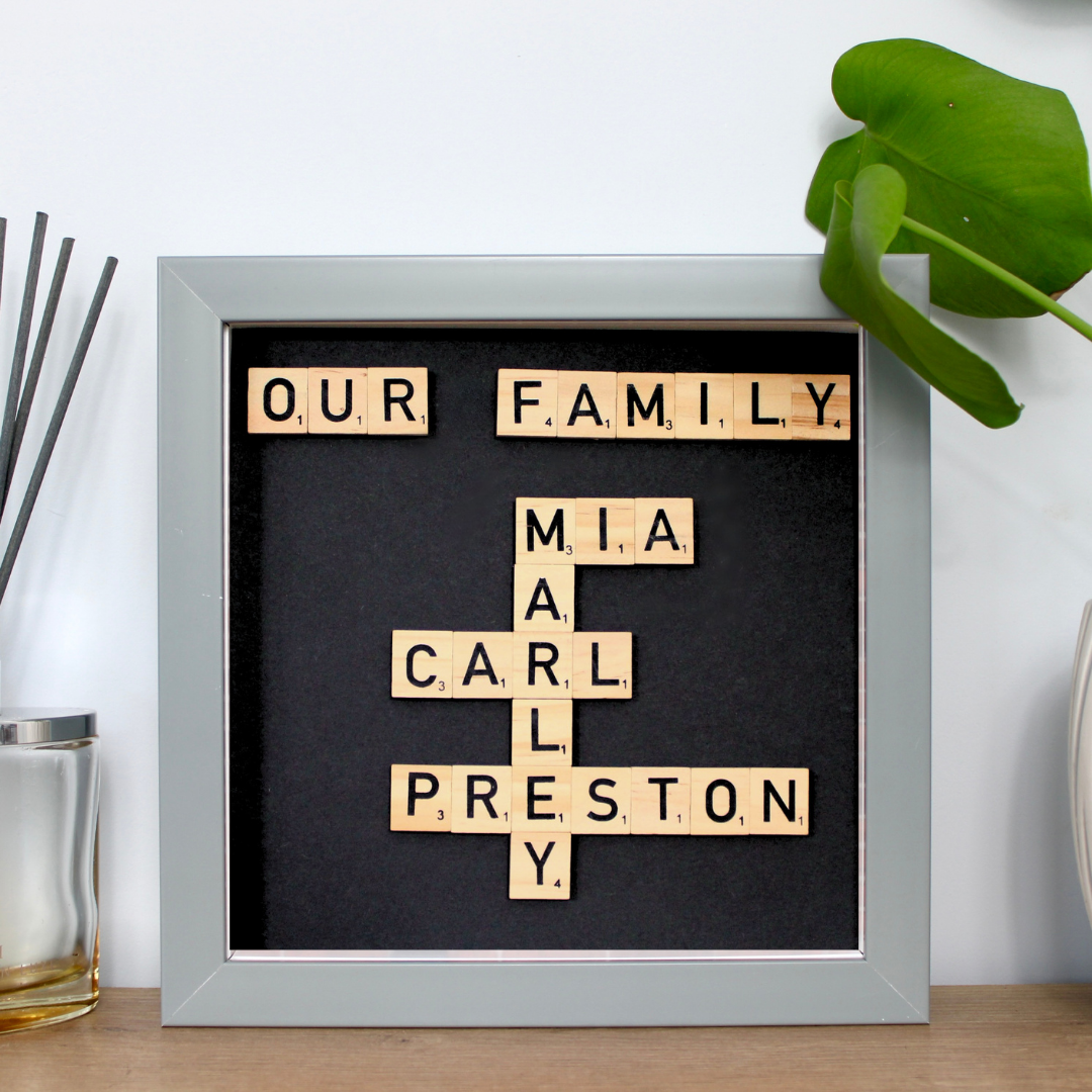 Create Your Own Magnetic Name Frame