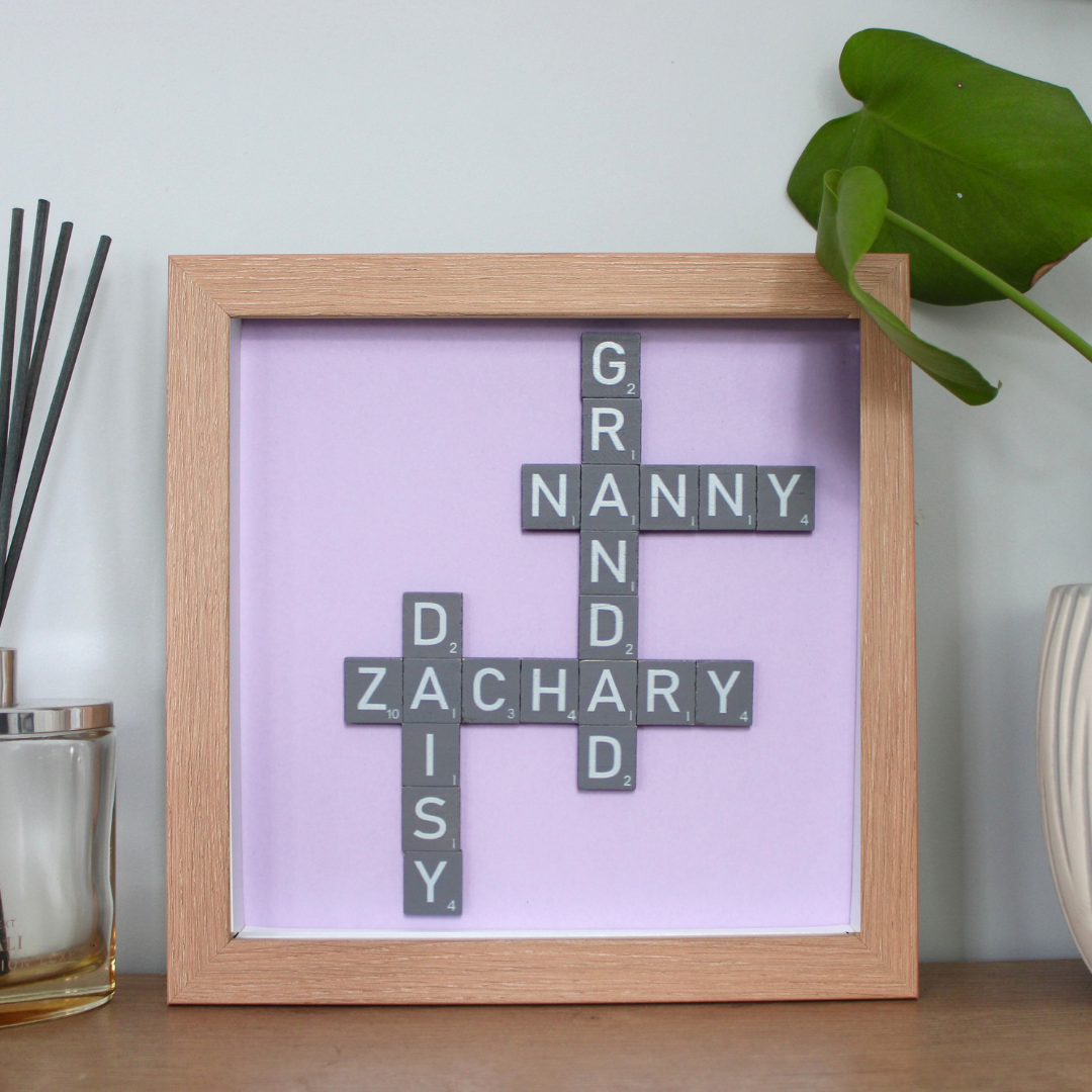 Create Your Own Magnetic Name Frame