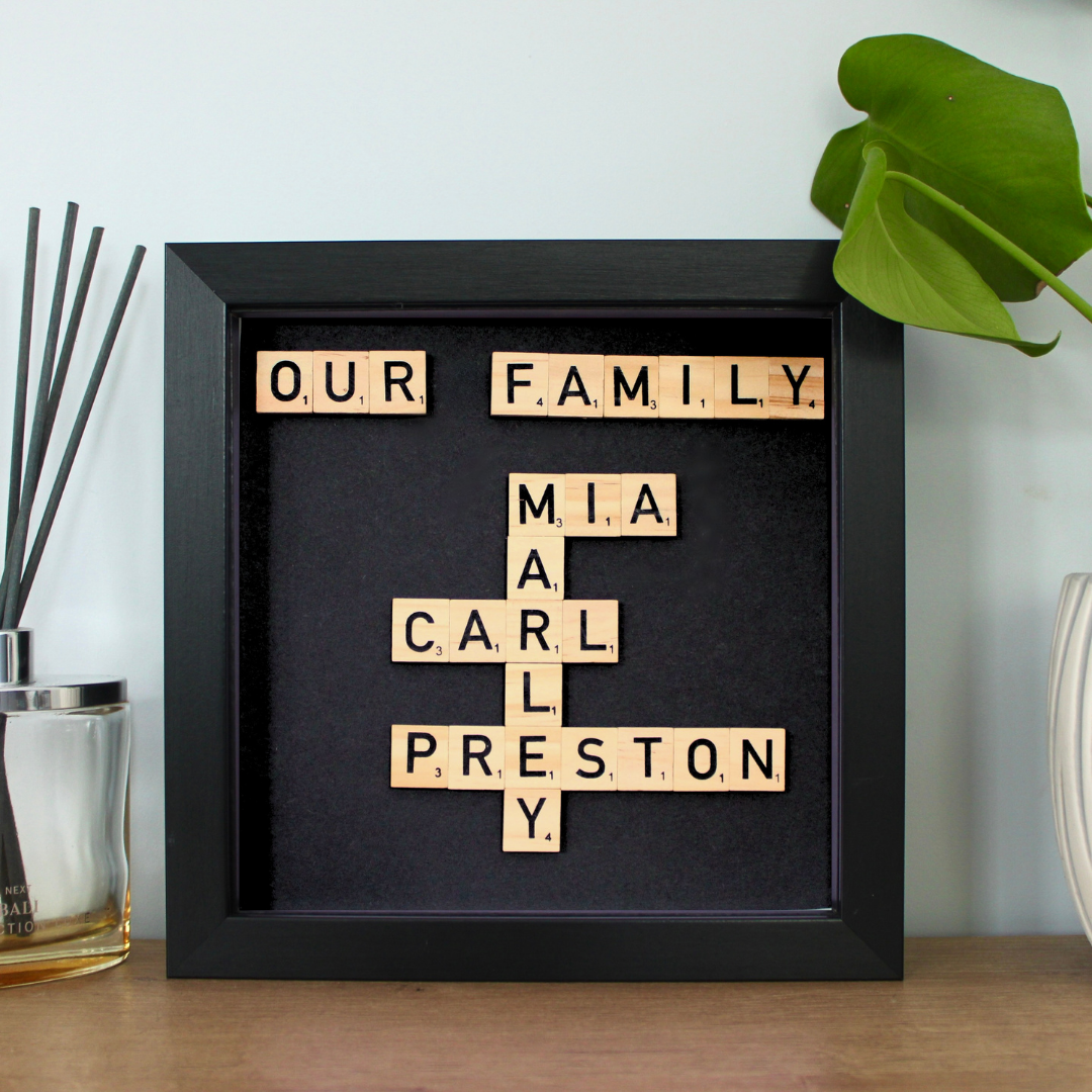 Create Your Own Magnetic Name Frame