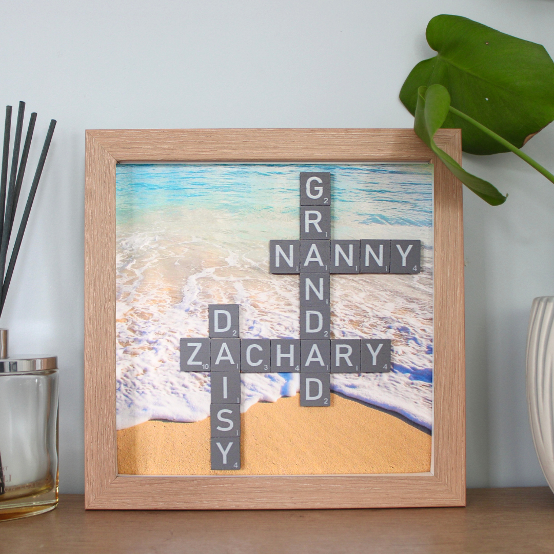 Create Your Own Magnetic Name Frame