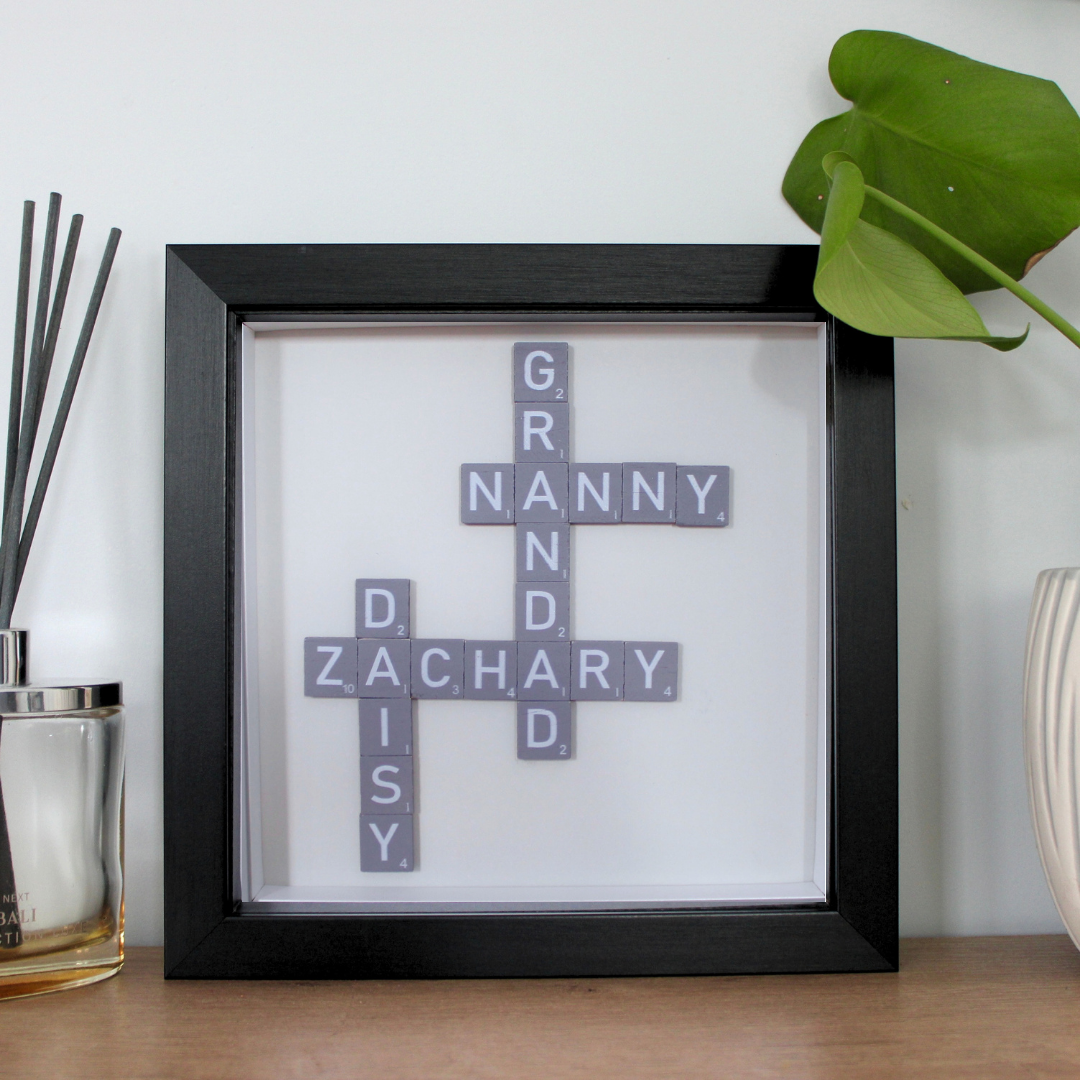 Create Your Own Magnetic Name Frame