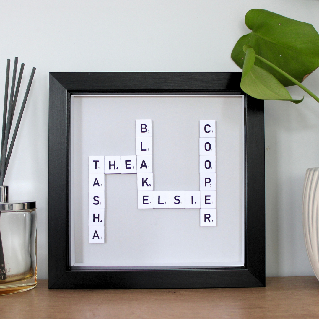 Create Your Own Magnetic Name Frame