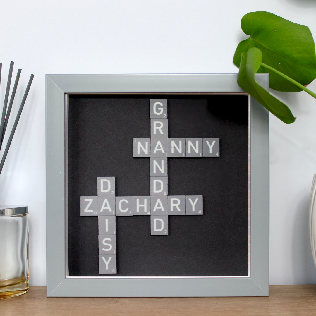 Create Your Own Magnetic Name Frame