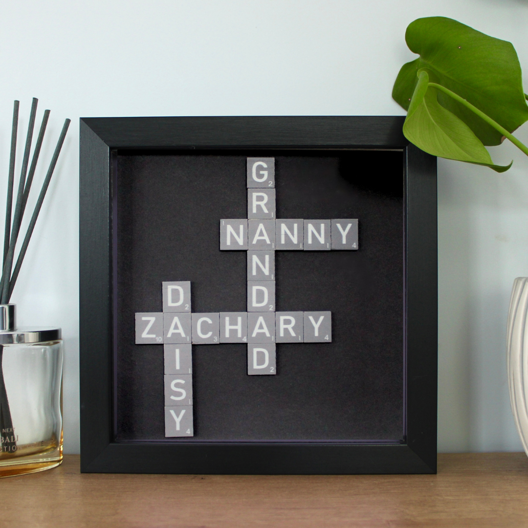 Create Your Own Magnetic Name Frame
