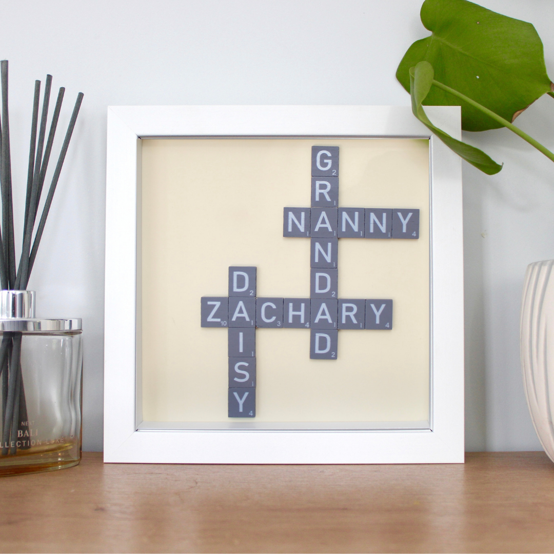 Create Your Own Magnetic Name Frame