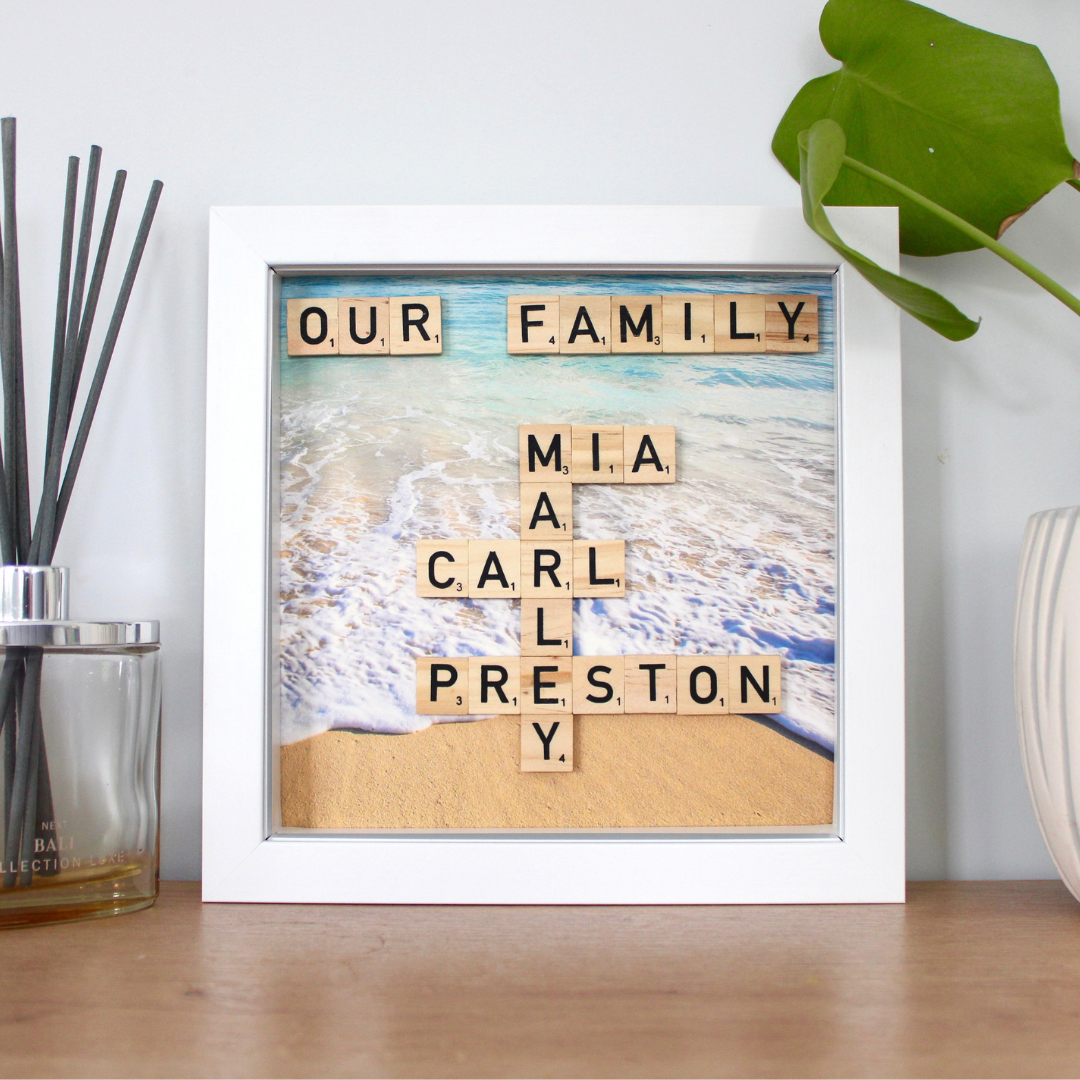 Create Your Own Magnetic Name Frame