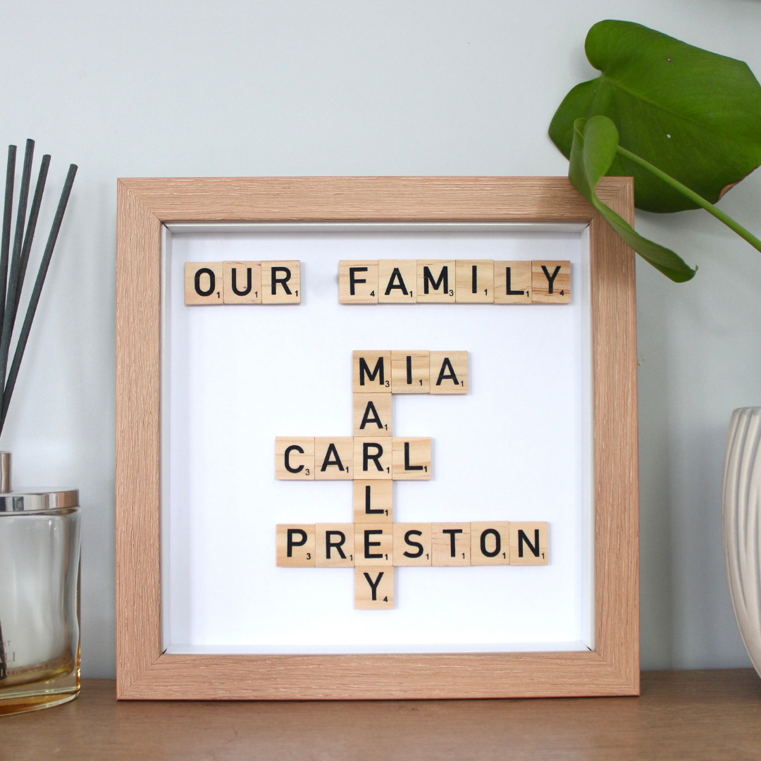 Create Your Own Magnetic Name Frame