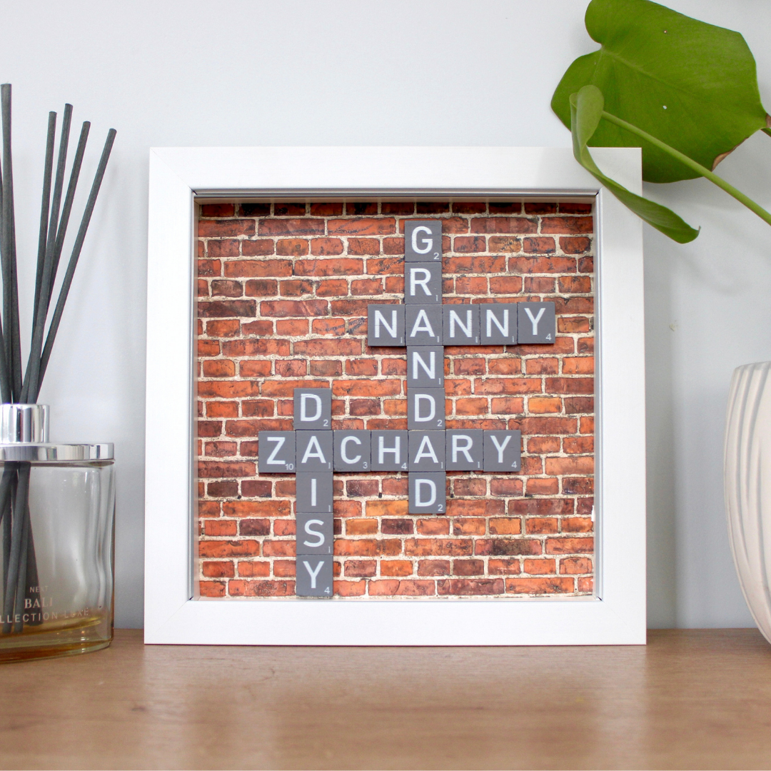 Create Your Own Magnetic Name Frame