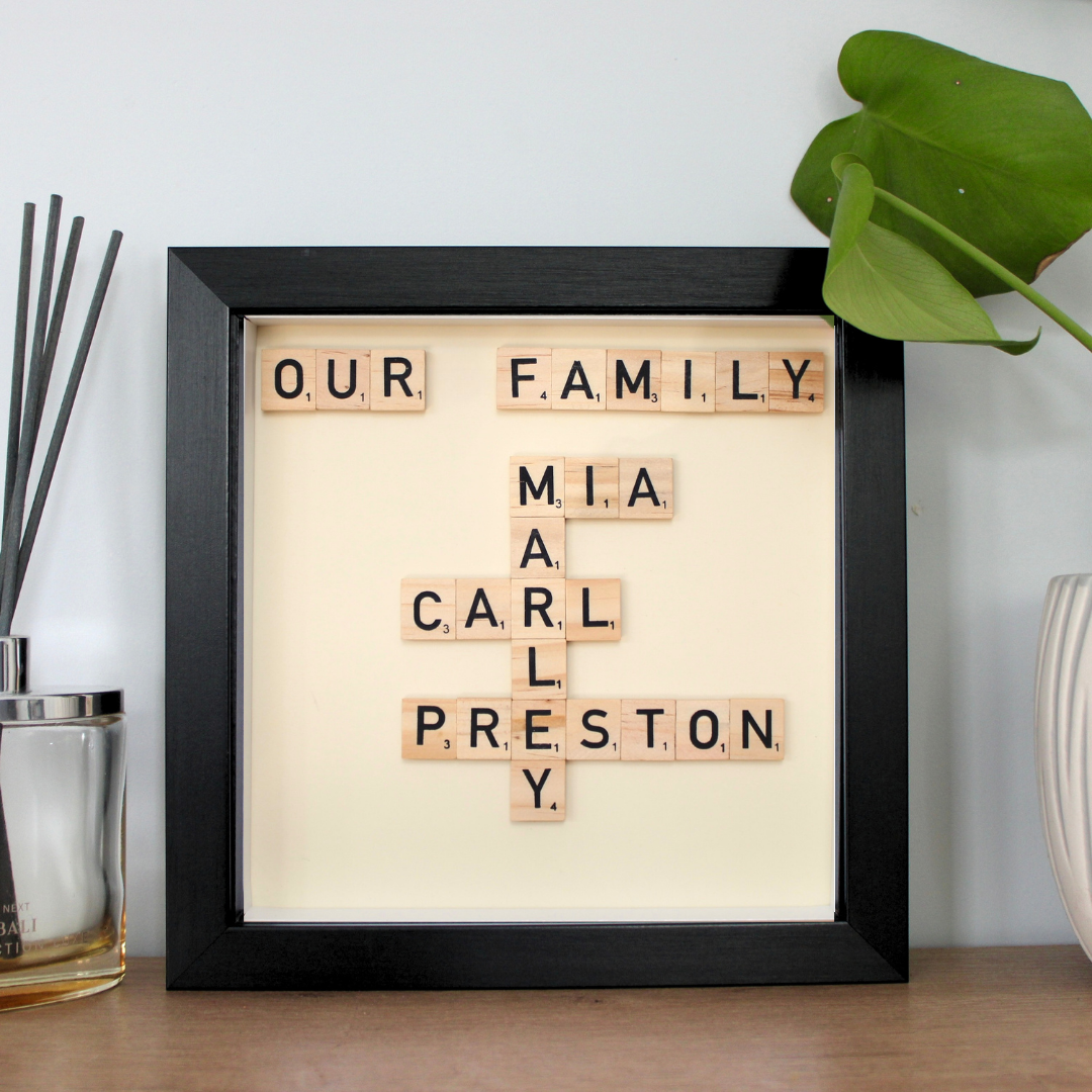 Create Your Own Magnetic Name Frame
