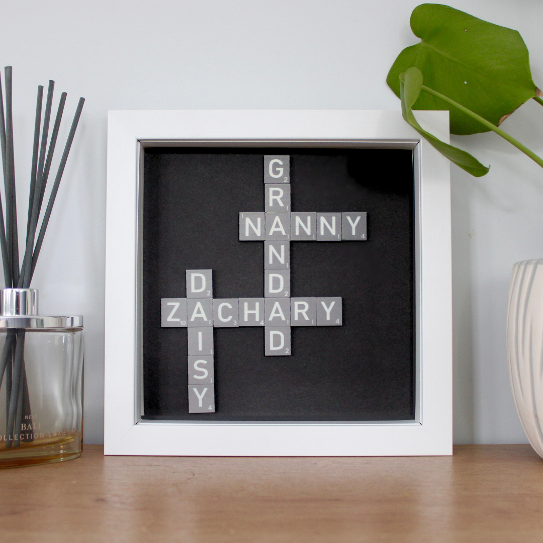 Create Your Own Magnetic Name Frame