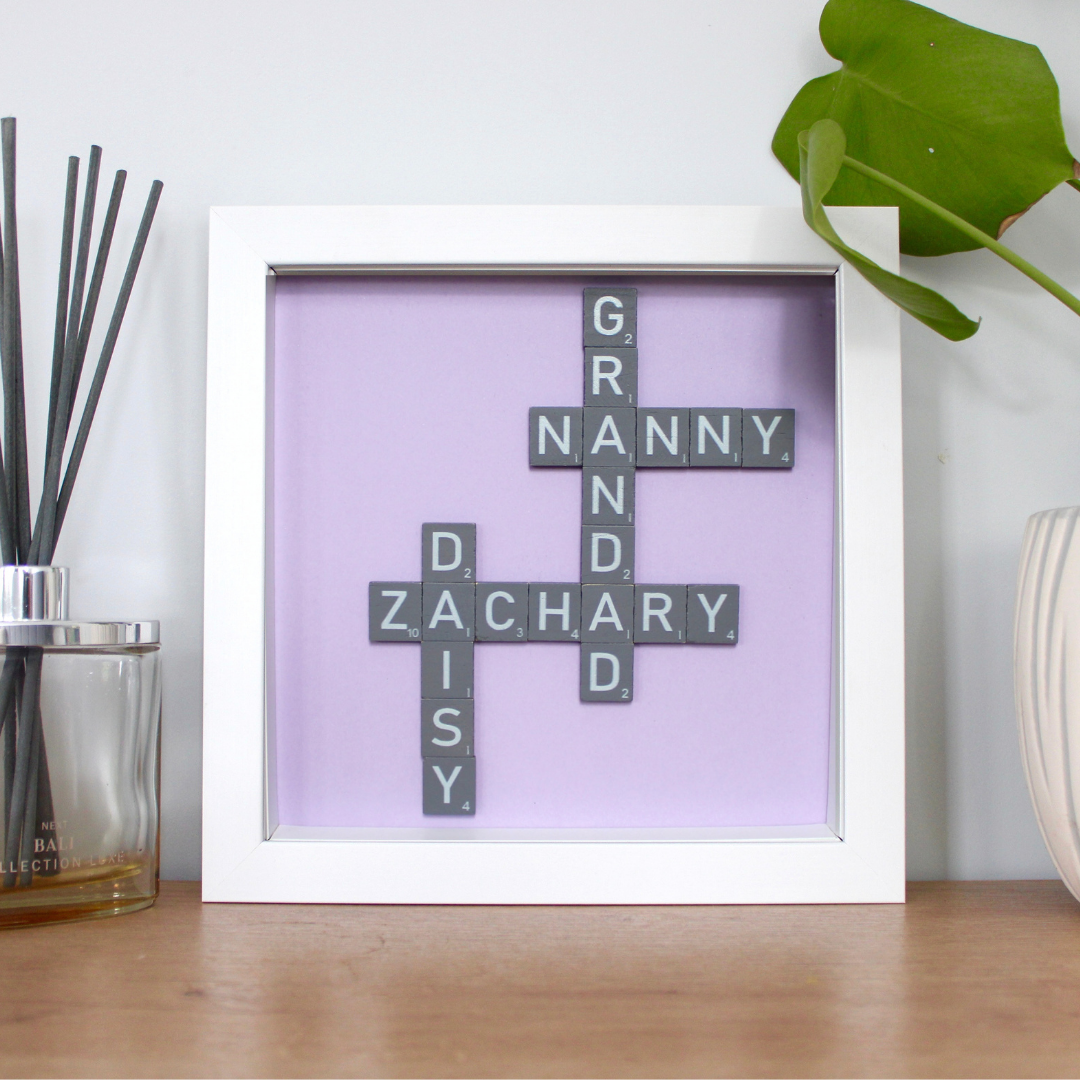 Create Your Own Magnetic Name Frame