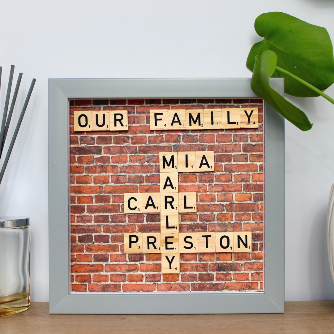 Create Your Own Magnetic Name Frame
