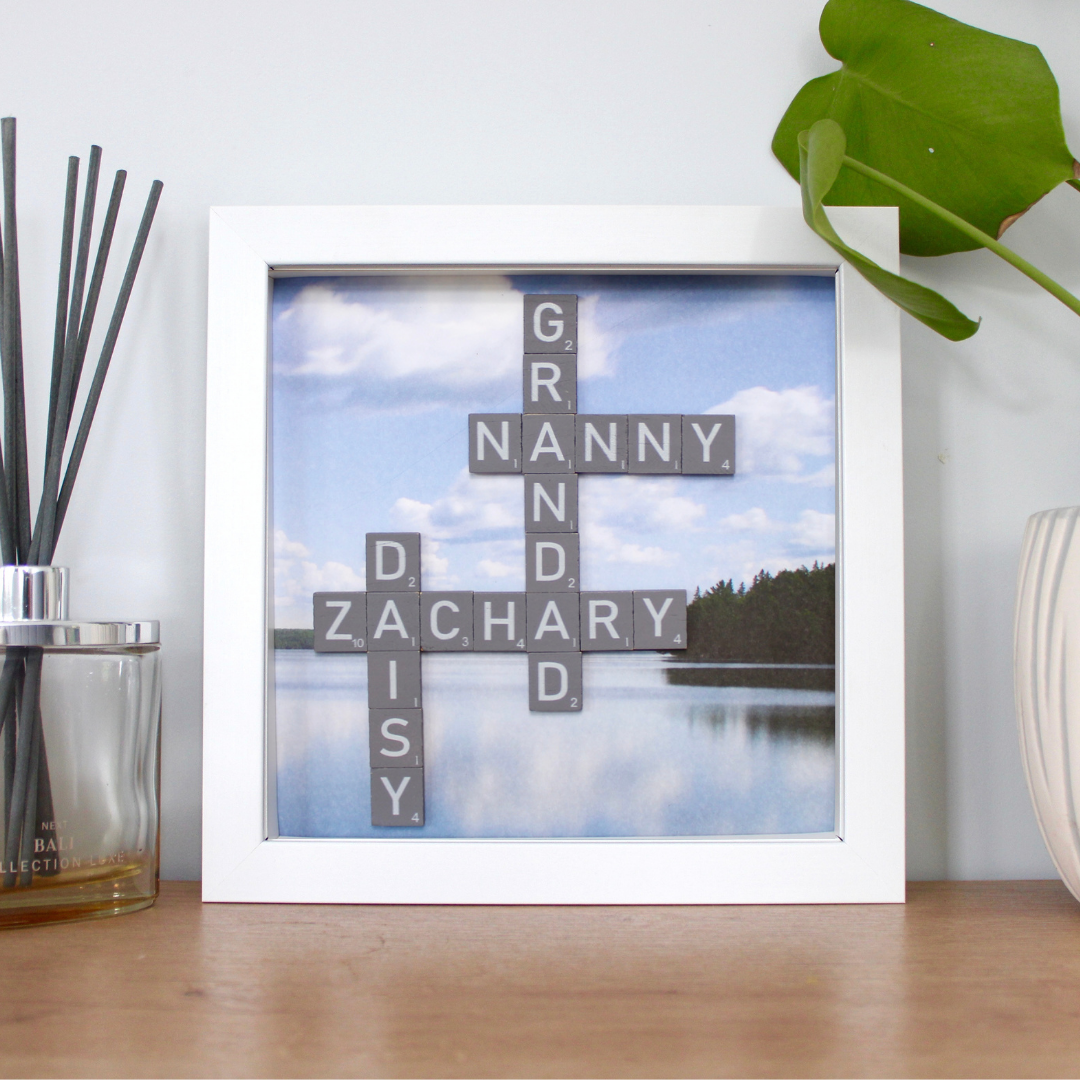 Create Your Own Magnetic Name Frame