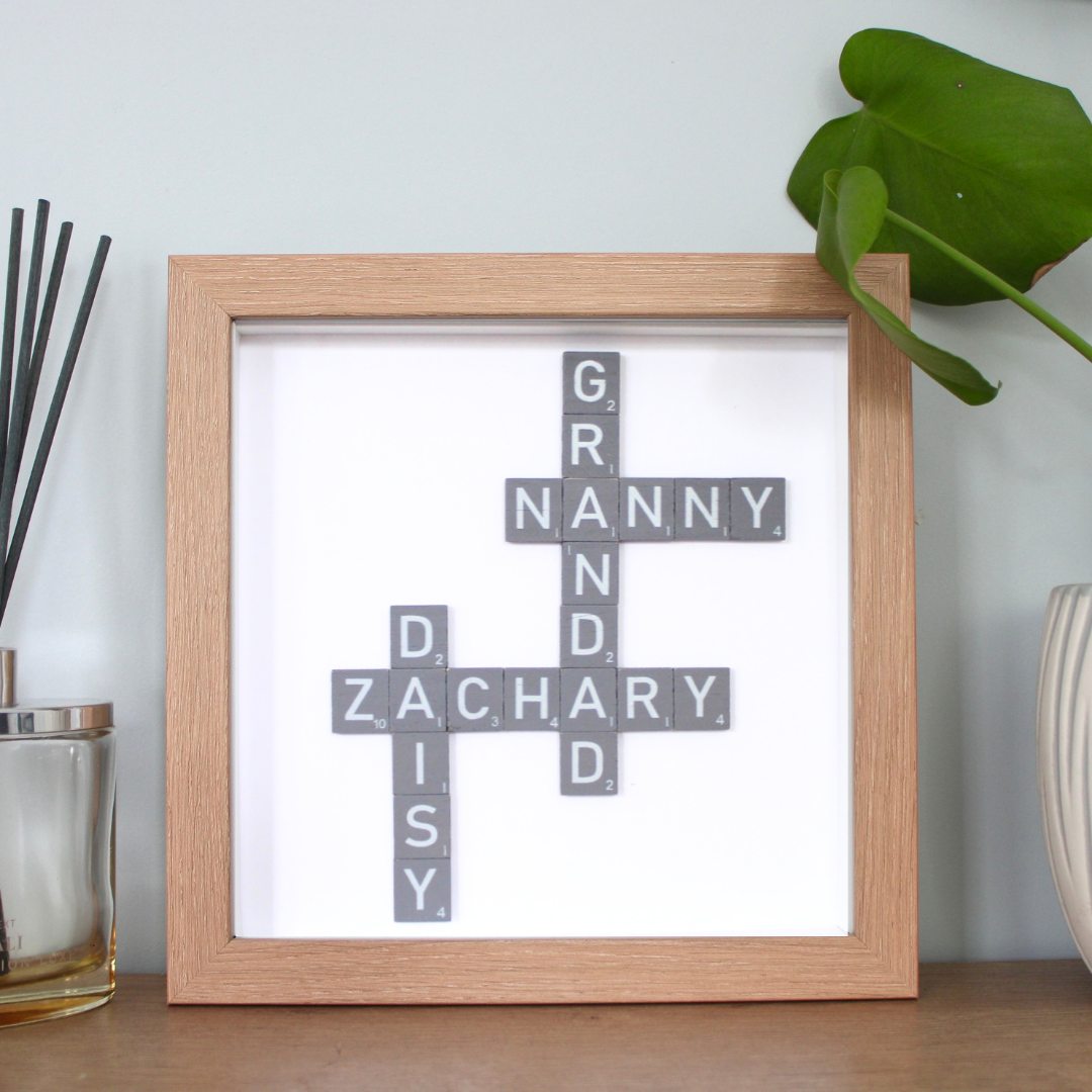 Create Your Own Magnetic Name Frame