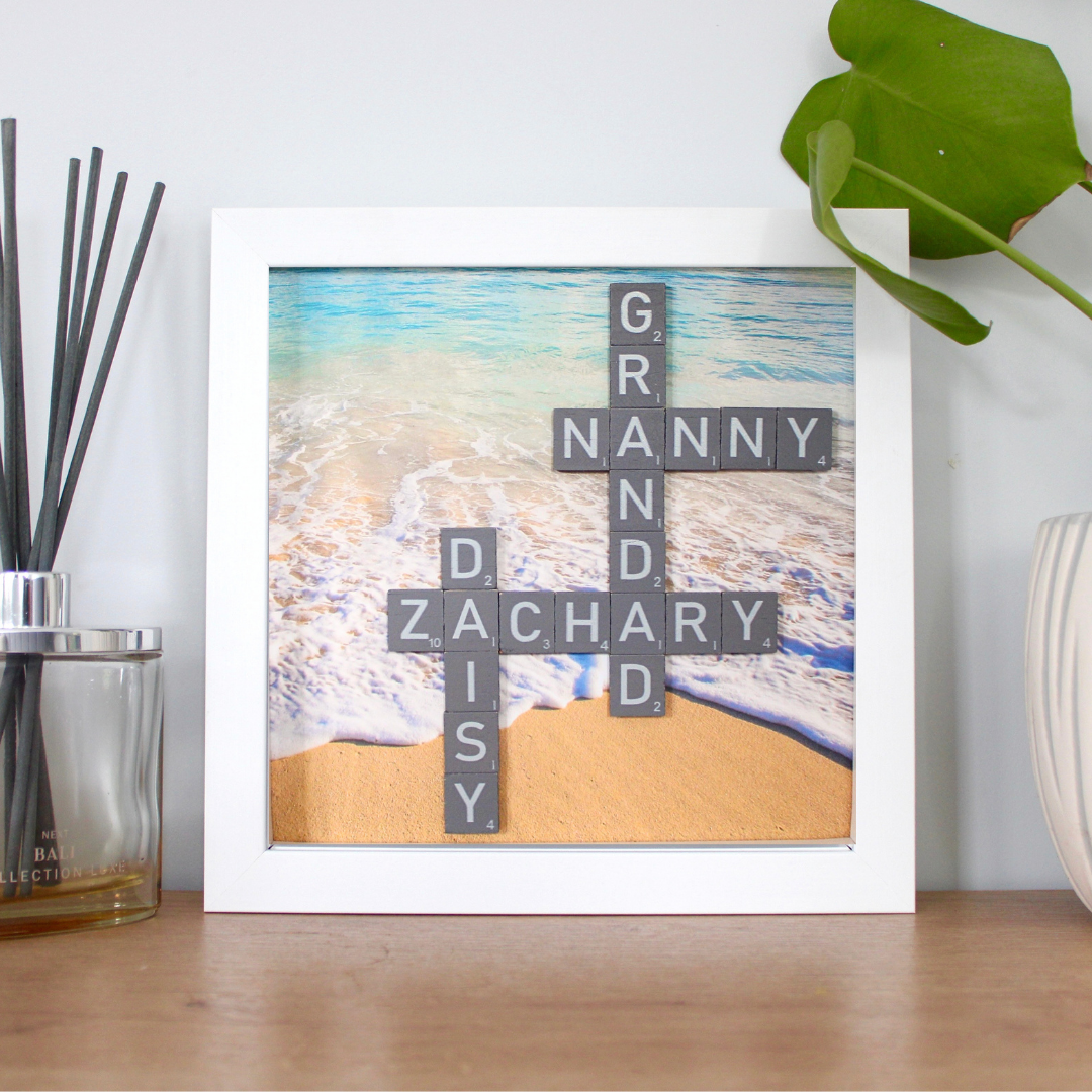 Create Your Own Magnetic Name Frame