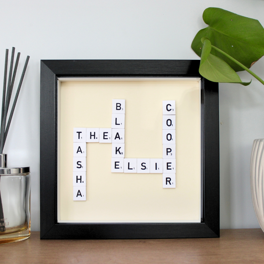 Create Your Own Magnetic Name Frame