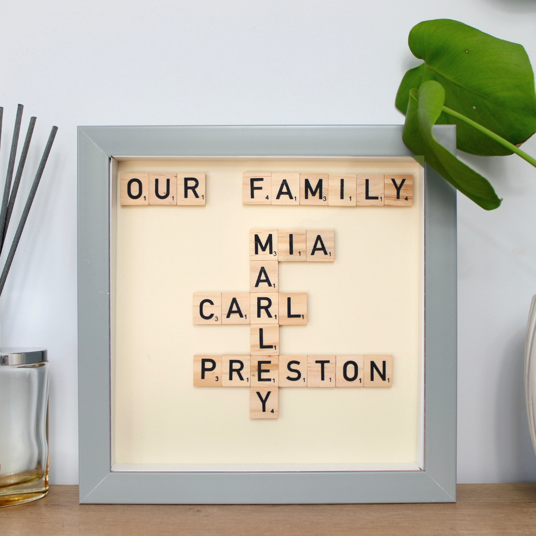 Create Your Own Magnetic Name Frame