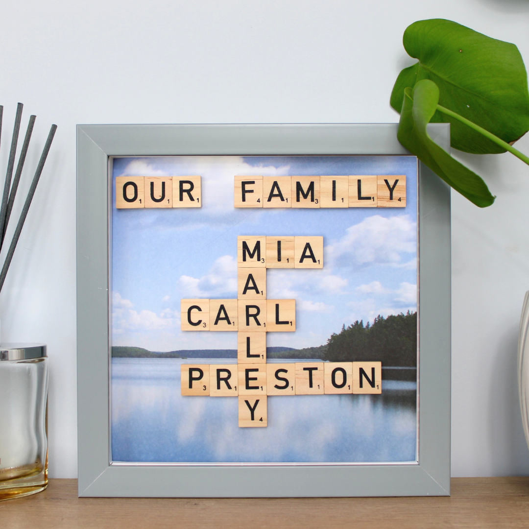 Create Your Own Magnetic Name Frame