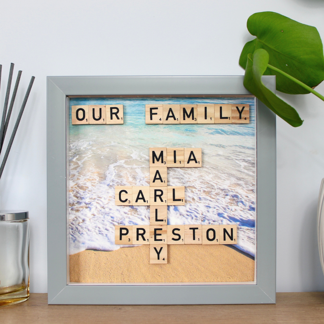 Create Your Own Magnetic Name Frame