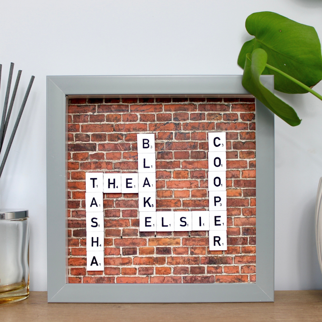 Create Your Own Magnetic Name Frame