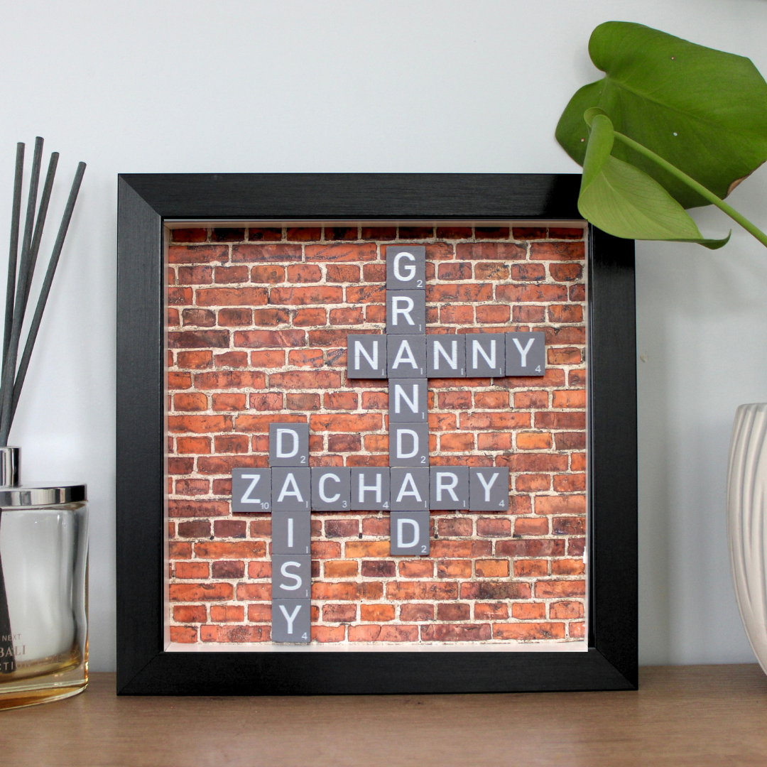 Create Your Own Magnetic Name Frame