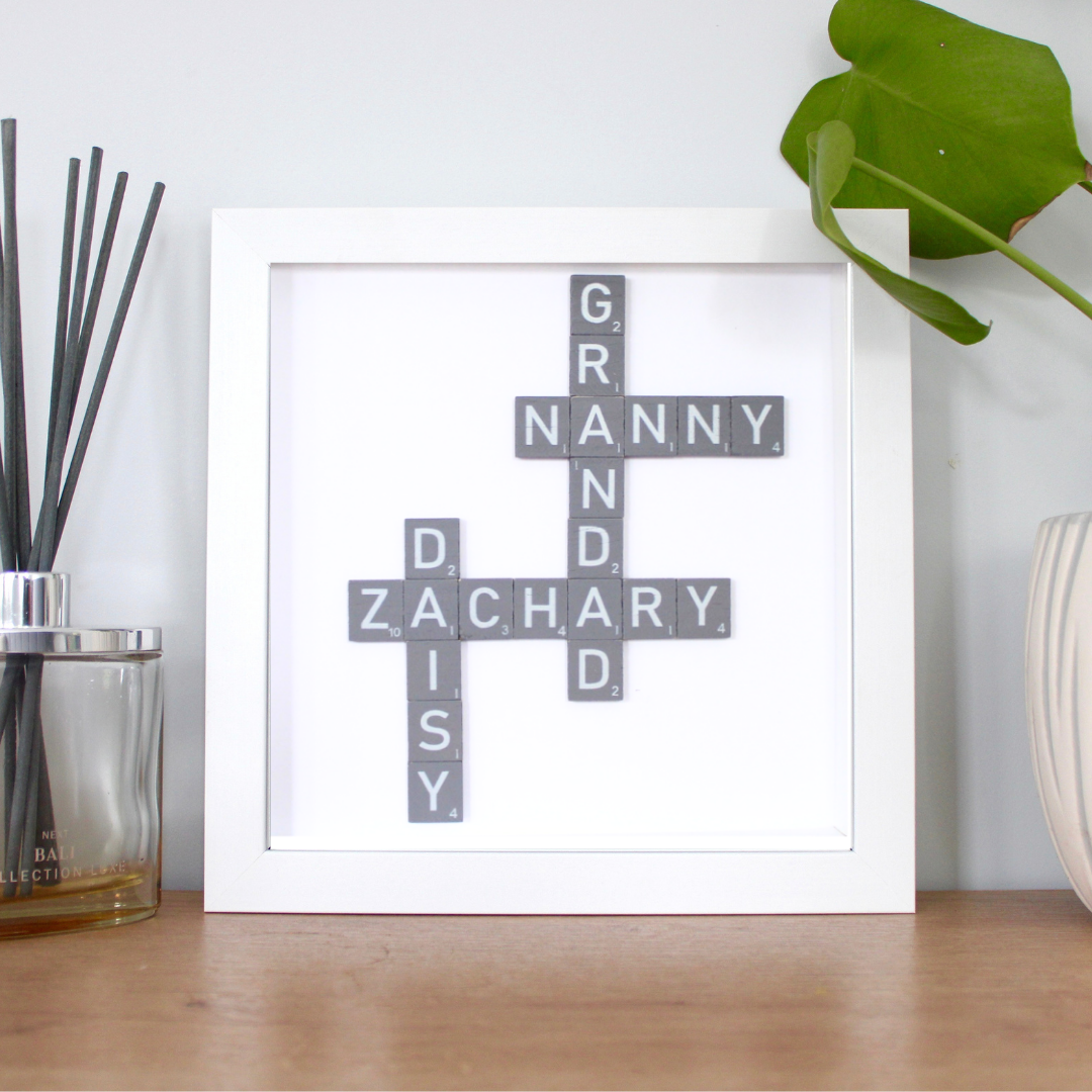 Create Your Own Magnetic Name Frame