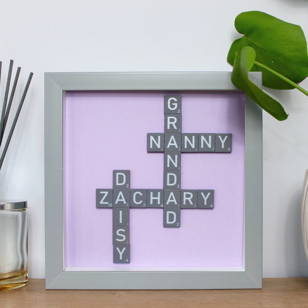 Create Your Own Magnetic Name Frame