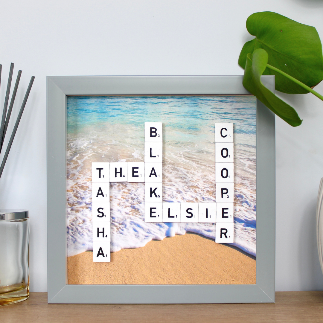 Create Your Own Magnetic Name Frame
