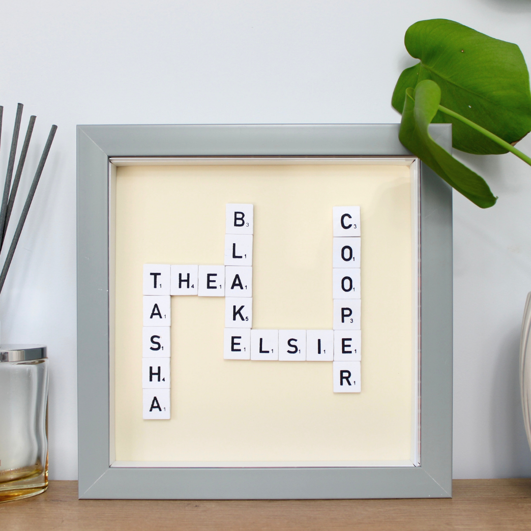 Create Your Own Magnetic Name Frame