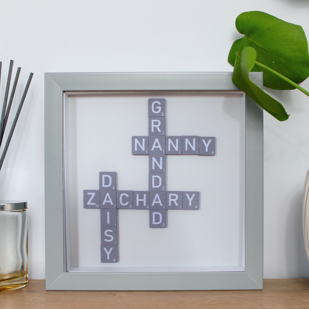 Create Your Own Magnetic Name Frame