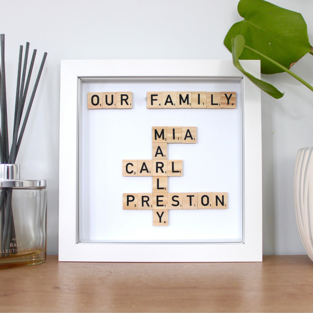 Create Your Own Magnetic Name Frame