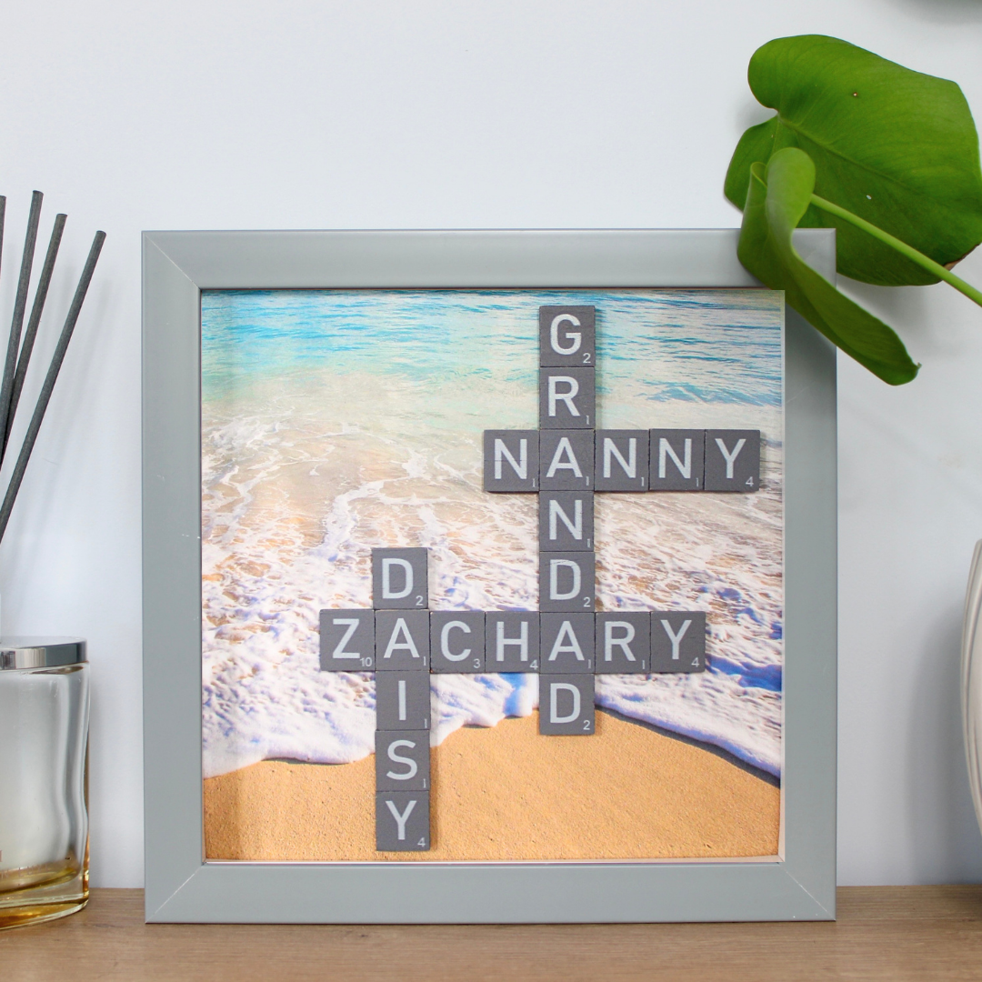 Create Your Own Magnetic Name Frame