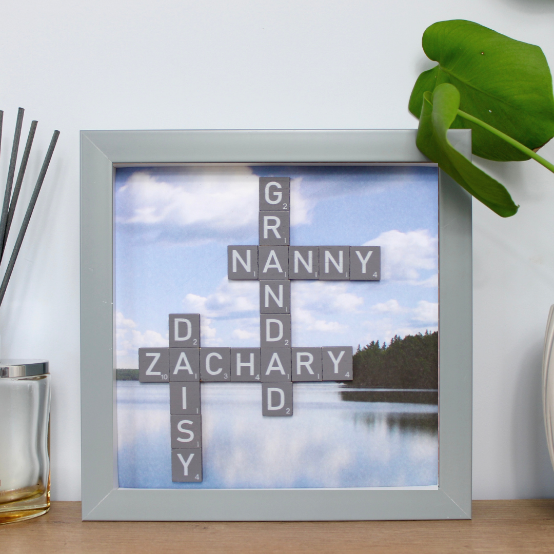 Create Your Own Magnetic Name Frame
