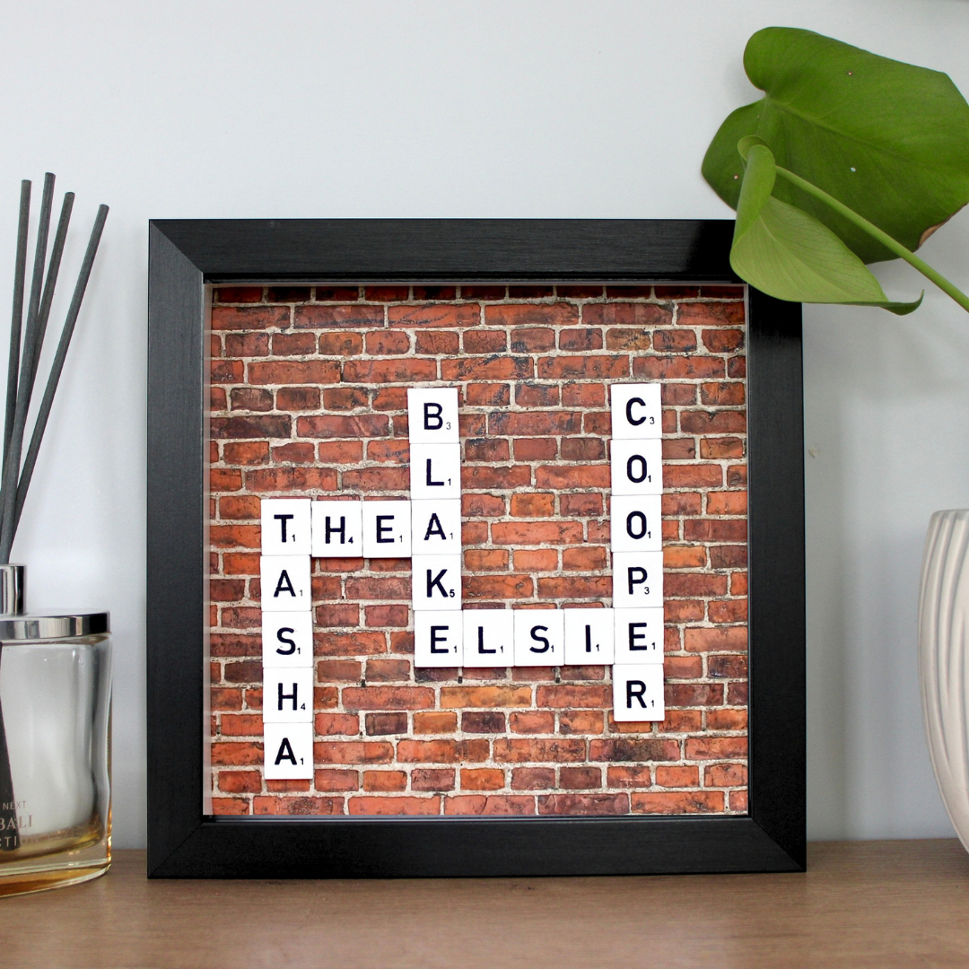 Create Your Own Magnetic Name Frame