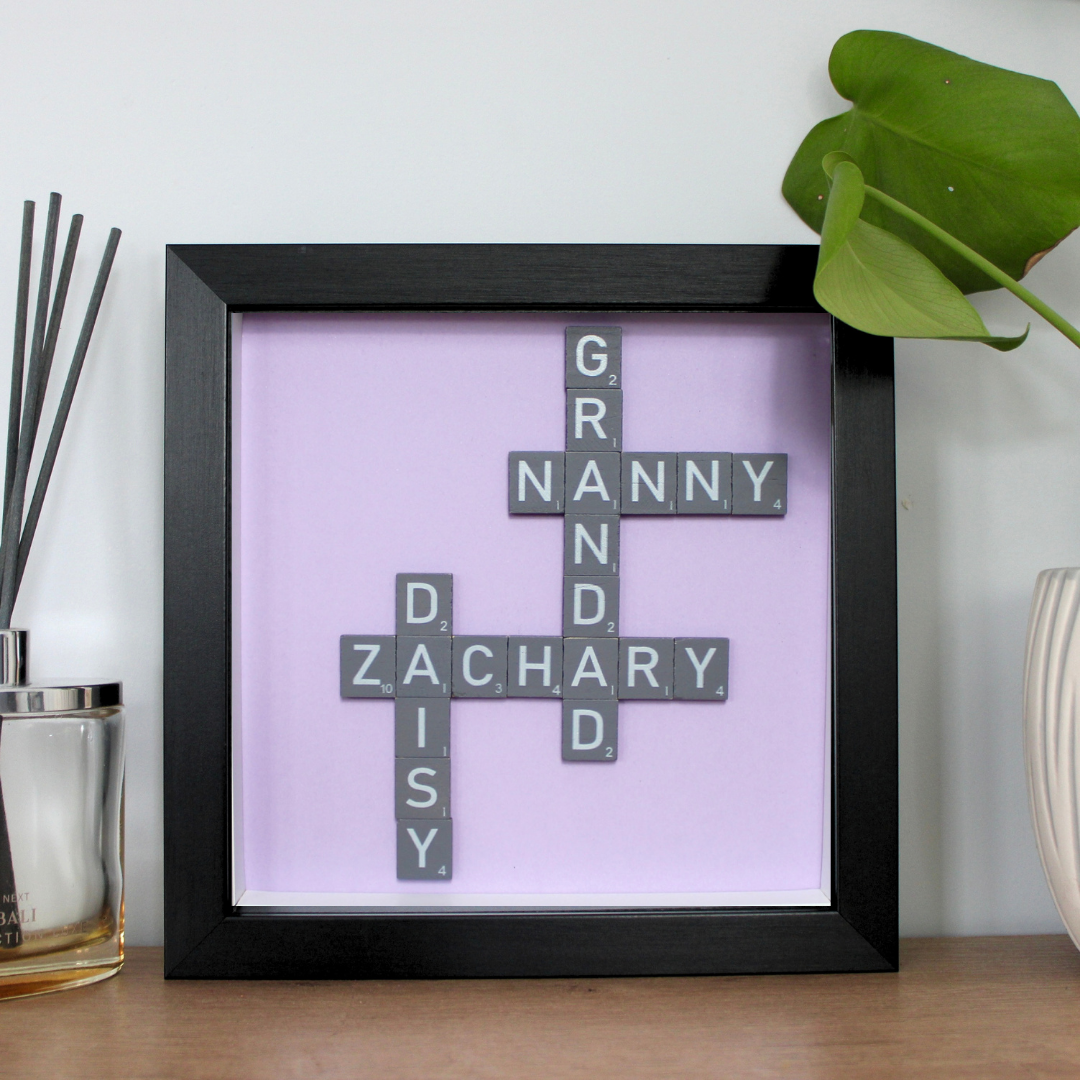 Create Your Own Magnetic Name Frame