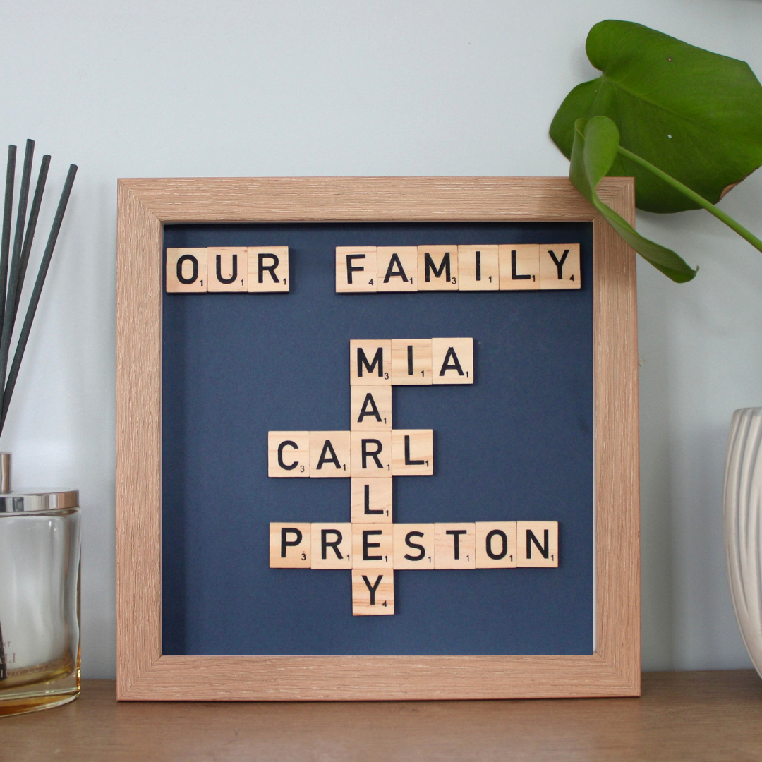 Create Your Own Magnetic Name Frame