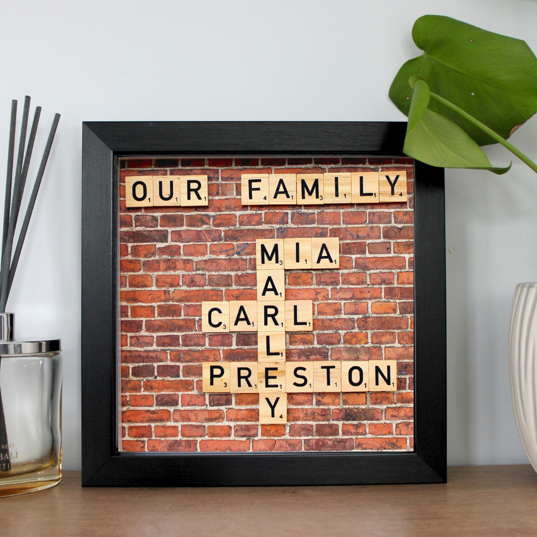 Create Your Own Magnetic Name Frame