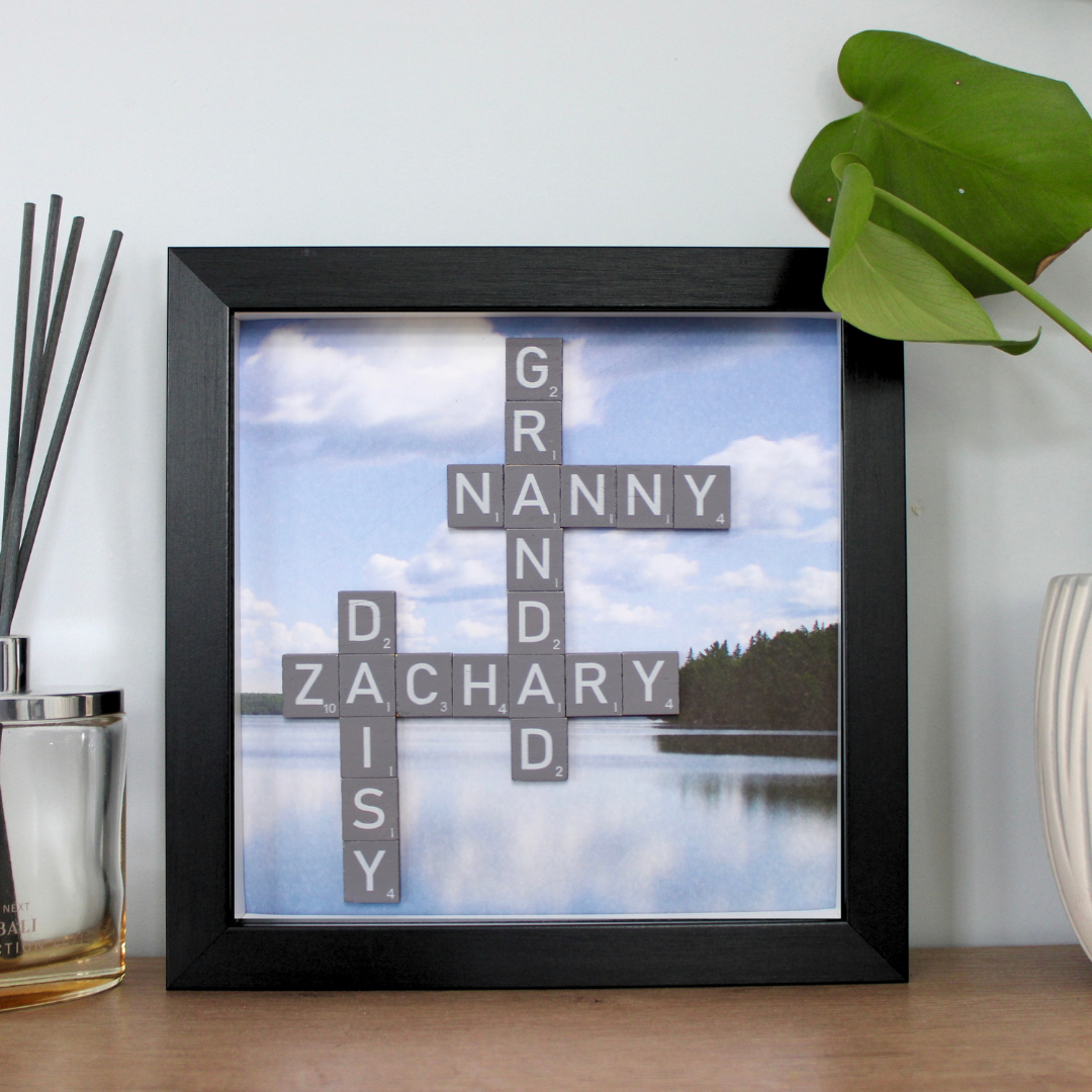 Create Your Own Magnetic Name Frame
