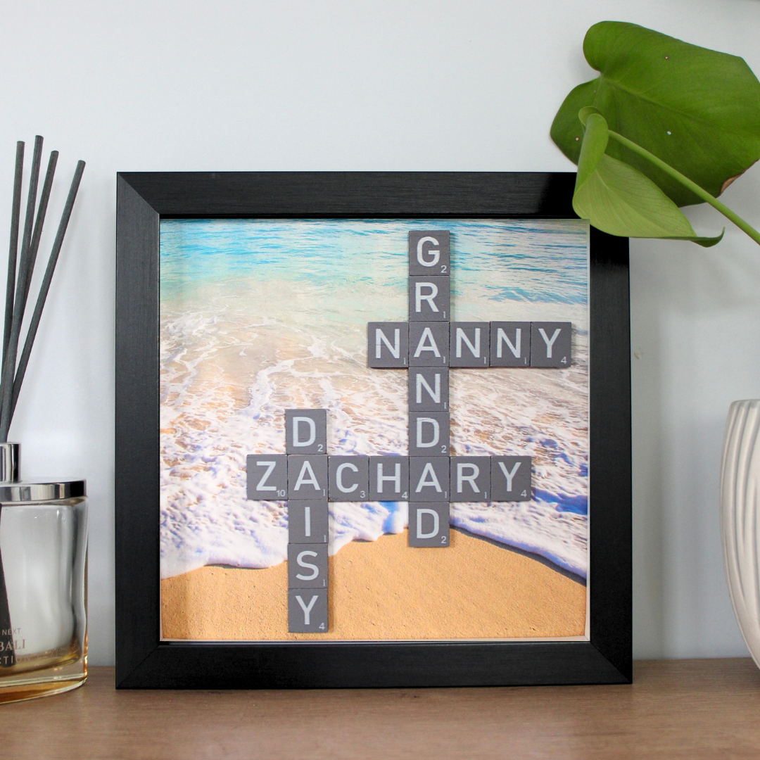 Create Your Own Magnetic Name Frame