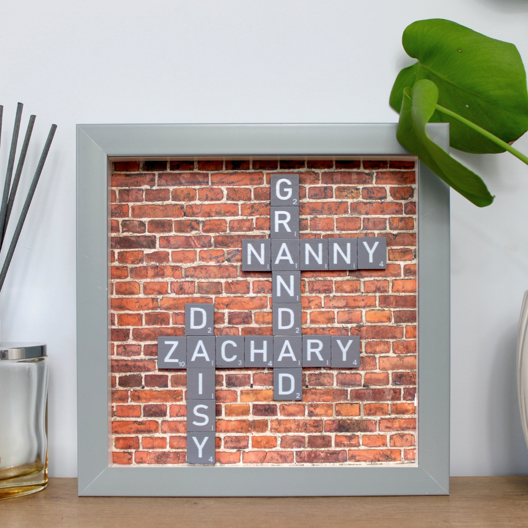 Create Your Own Magnetic Name Frame