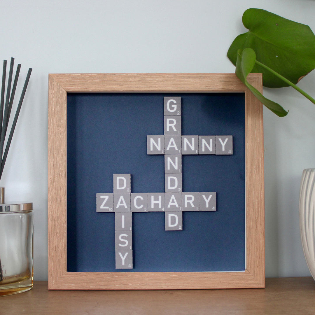 Create Your Own Magnetic Name Frame