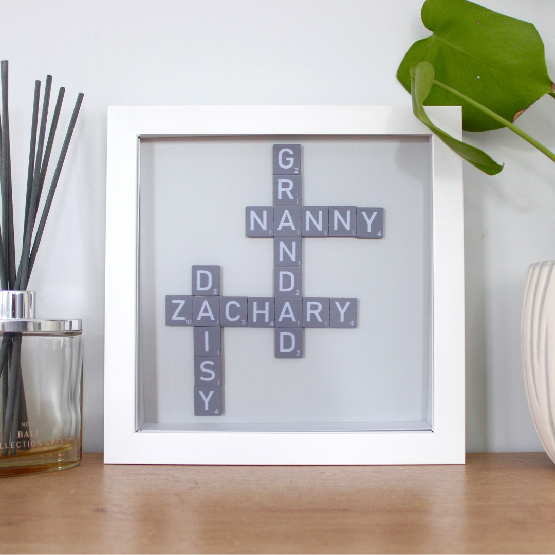 Create Your Own Magnetic Name Frame
