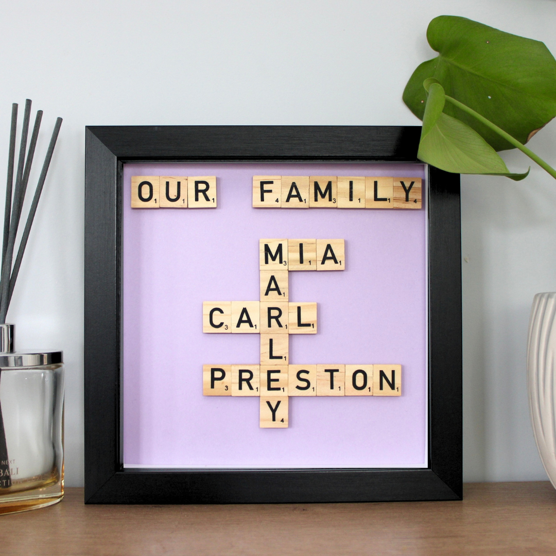 Create Your Own Magnetic Name Frame