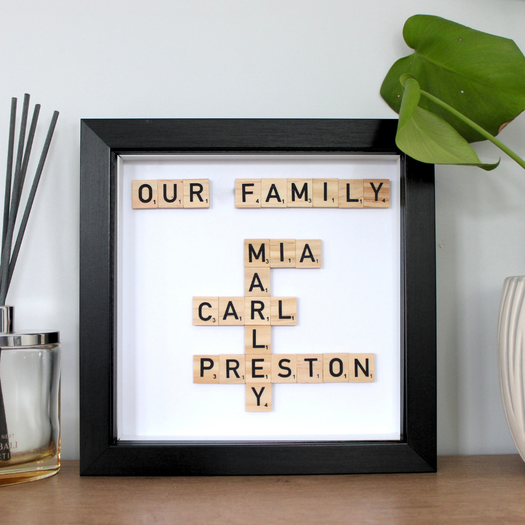 Create Your Own Magnetic Name Frame