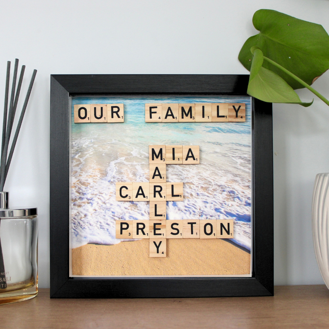 Create Your Own Magnetic Name Frame
