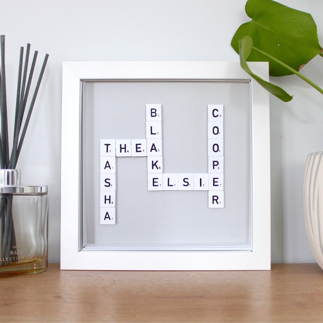 Create Your Own Magnetic Name Frame
