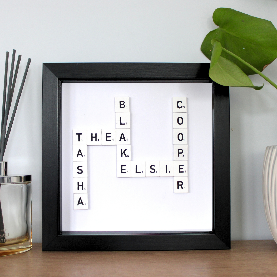 Create Your Own Magnetic Name Frame