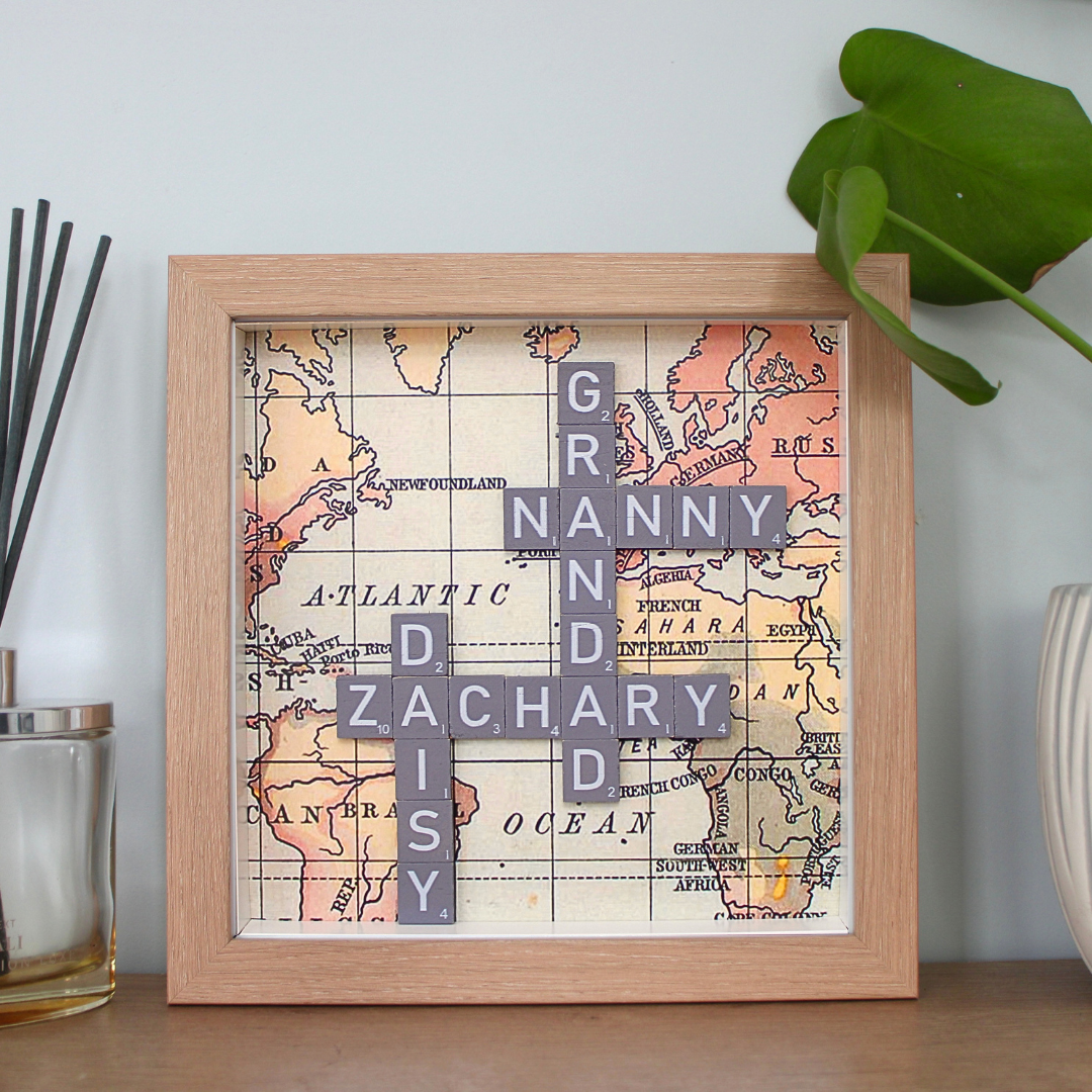 Create Your Own Magnetic Name Frame